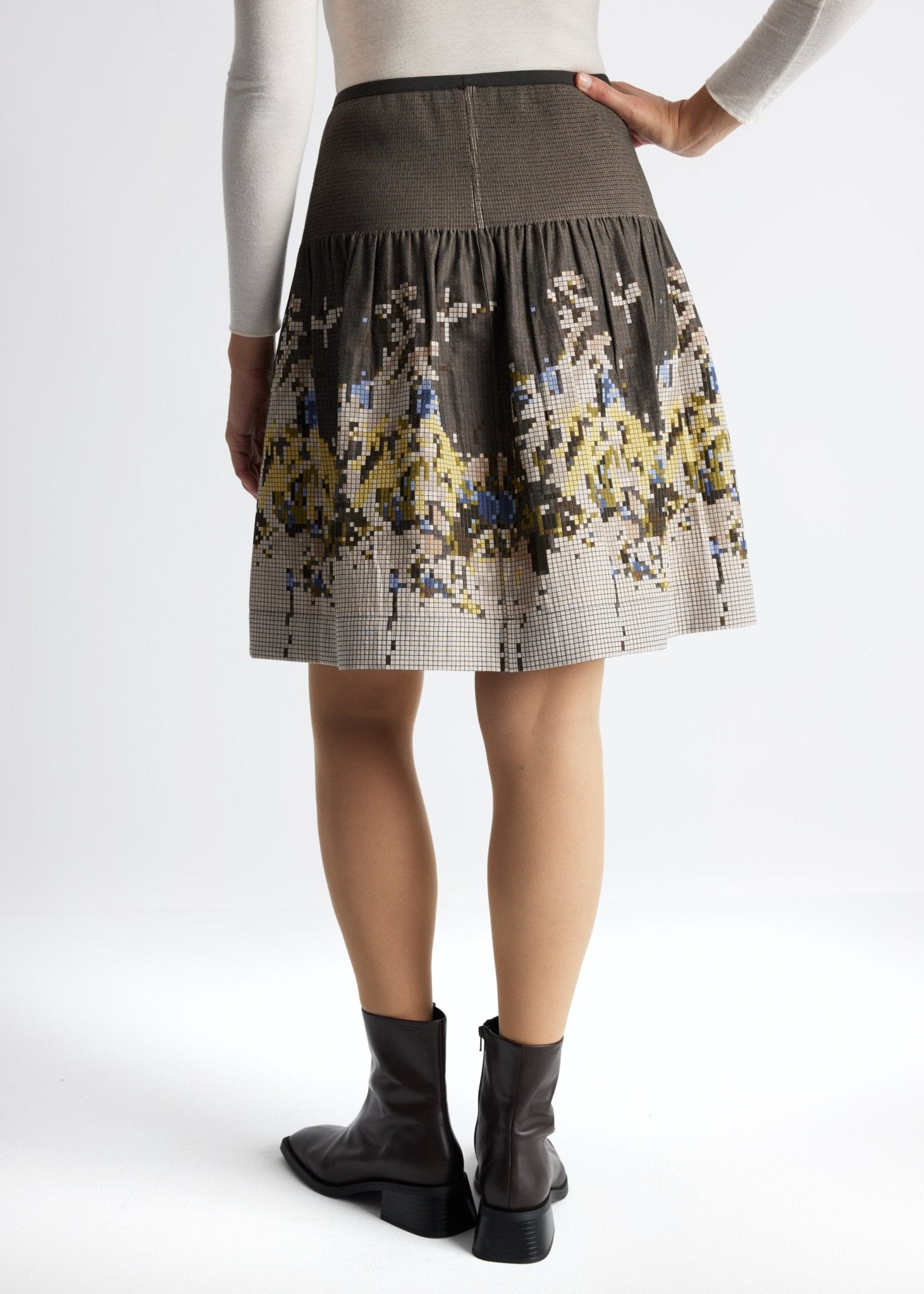 Kurzer One Size Rock LACROS-W aus Baumwoll-Mix mit Gummibund - FOX'S-Fashion