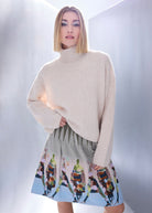 Kurzer One Size Rock LACROS-W aus Baumwoll-Mix mit Gummibund - FOX'S-Fashion