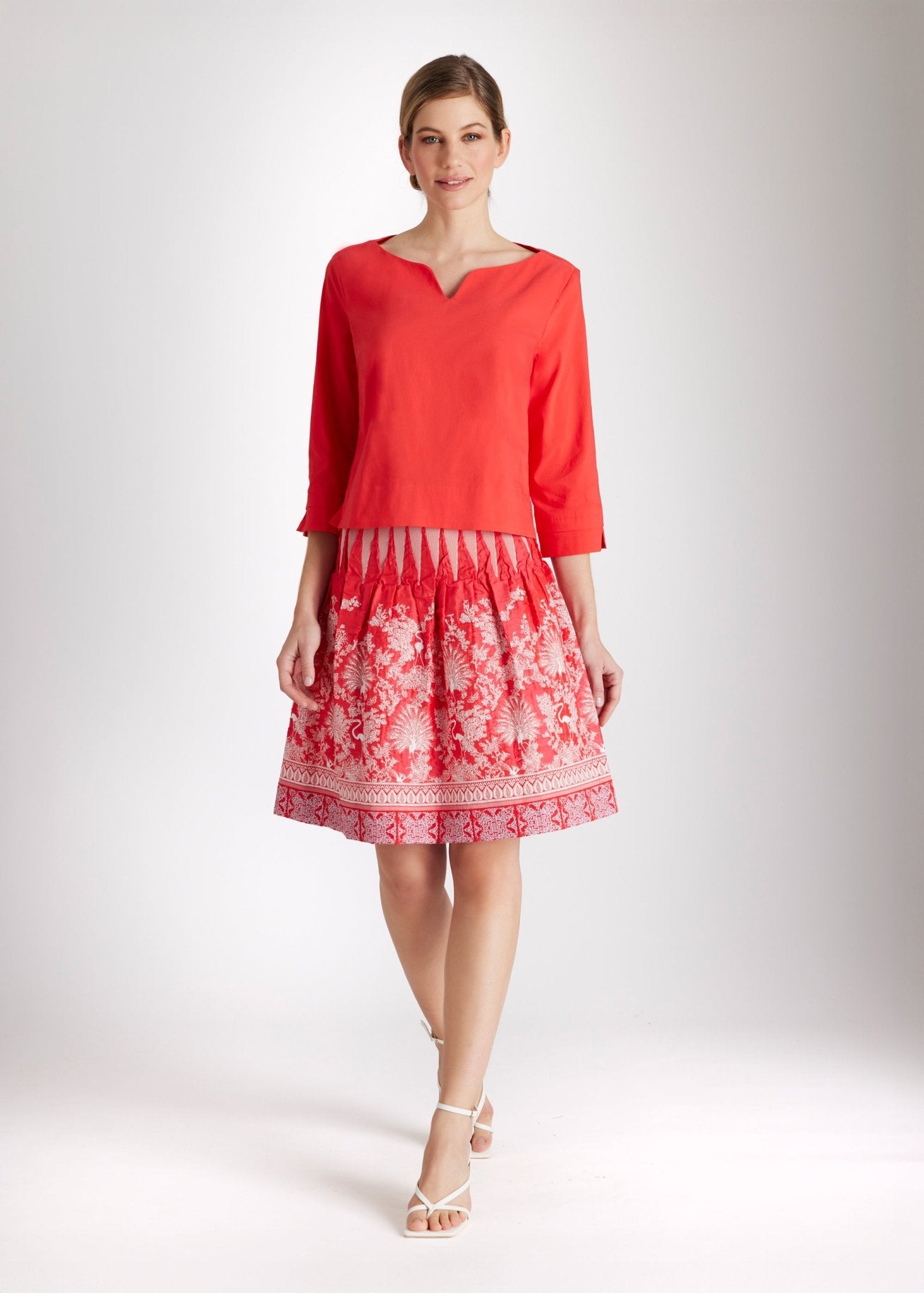 Kurzer One Size Rock LACROSA - S aus Baumwollmix mit Gummibund - FOX'S - Fashion