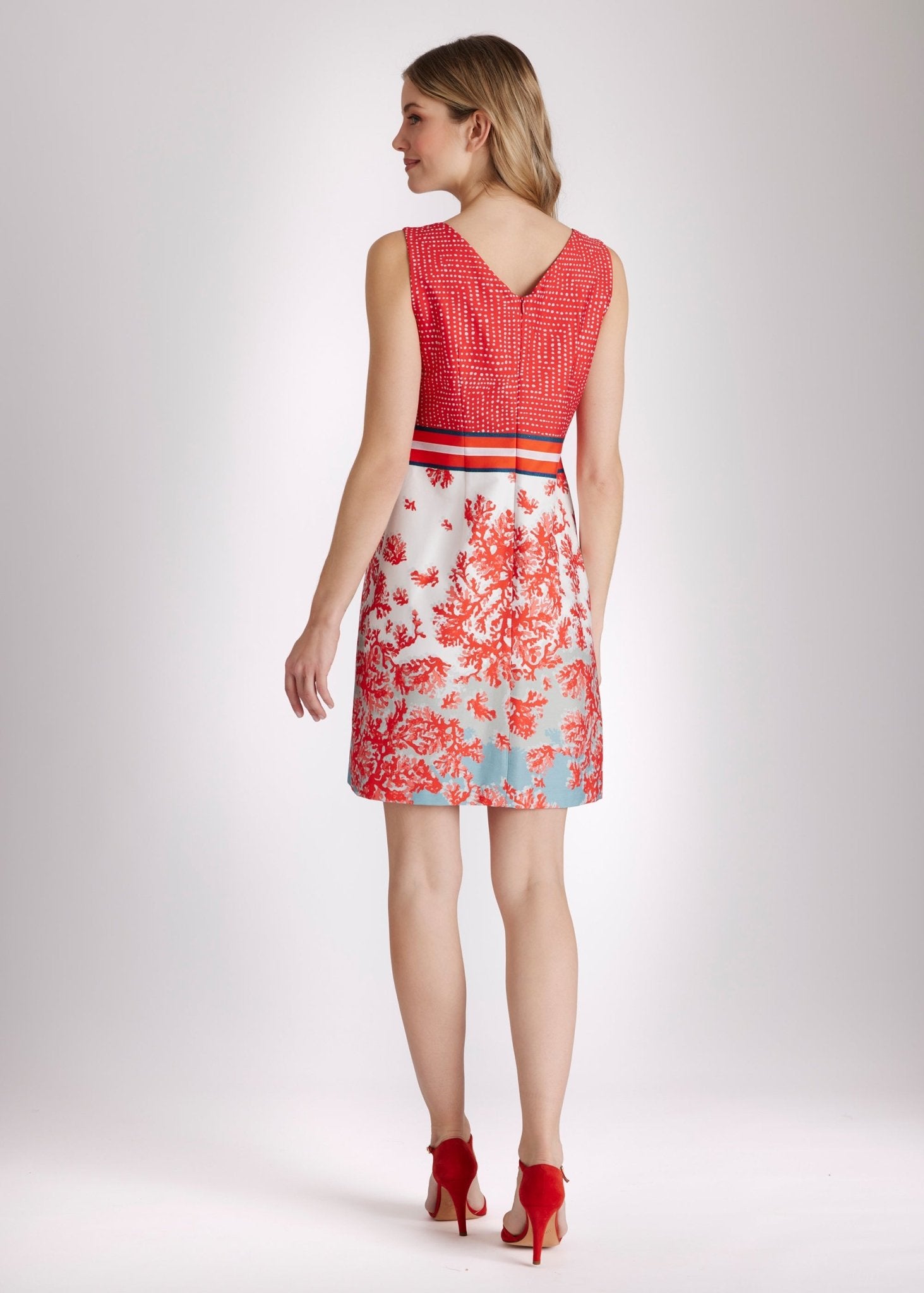 Kurzes Kleid FADUNA aus Bio - Baumwolle in A - Linie - FOX'S - Fashion