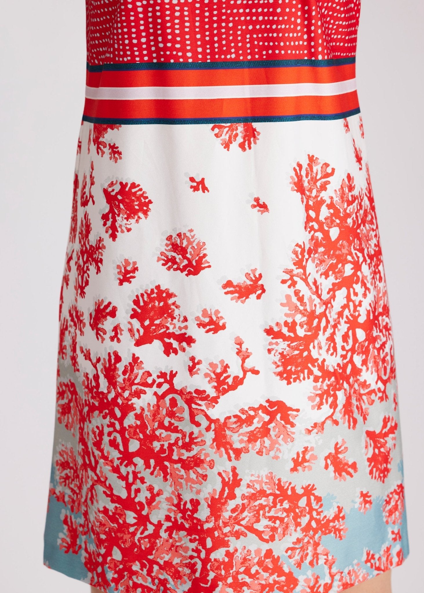 Kurzes Kleid FADUNA aus Bio - Baumwolle in A - Linie - FOX'S - Fashion