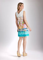 Kurzes Kleid FINADA aus Bio - Baumwolle in A - Linie - FOX'S - Fashion