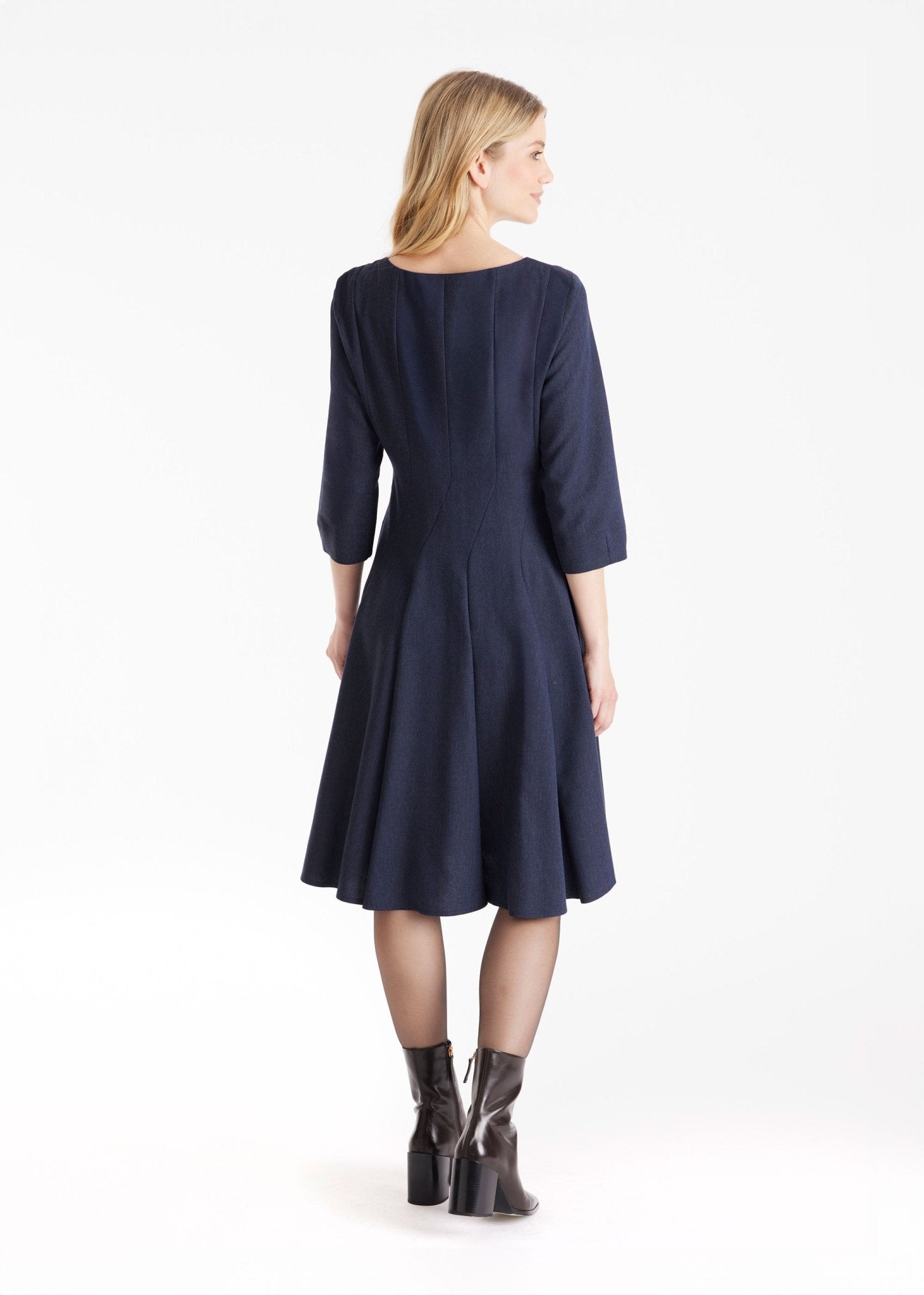 Kurzes Kleid IBIZZA mit Rundhals - FOX'S - Fashion