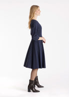 Kurzes Kleid IBIZZA mit Rundhals - FOX'S - Fashion