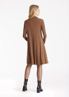 Kurzes Kleid MUDRESSE mit hohem Kragen - FOX'S - Fashion