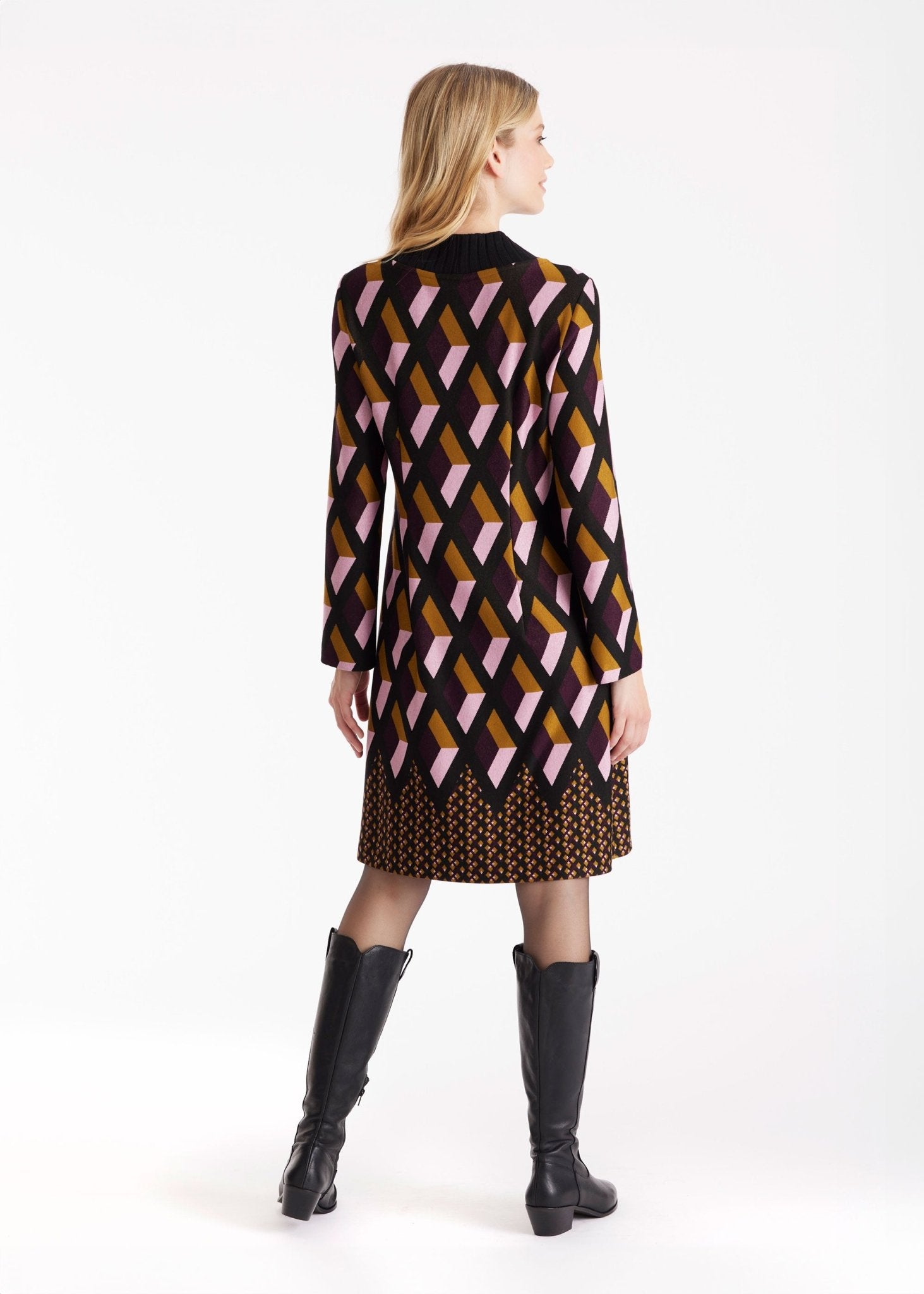 Kurzes Kleid QUBICON mit Stehkragen - FOX'S - Fashion