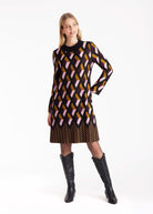 Kurzes Kleid QUBICON mit Stehkragen - FOX'S - Fashion