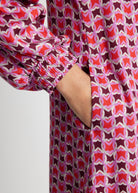 Kurzes Kleid VYBYLIA aus 100 % Viskose in A-Linie - FOX'S-Fashion
