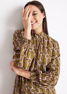 Kurzes Kleid VYBYLIA aus 100 % Viskose in A-Linie - FOX'S-Fashion
