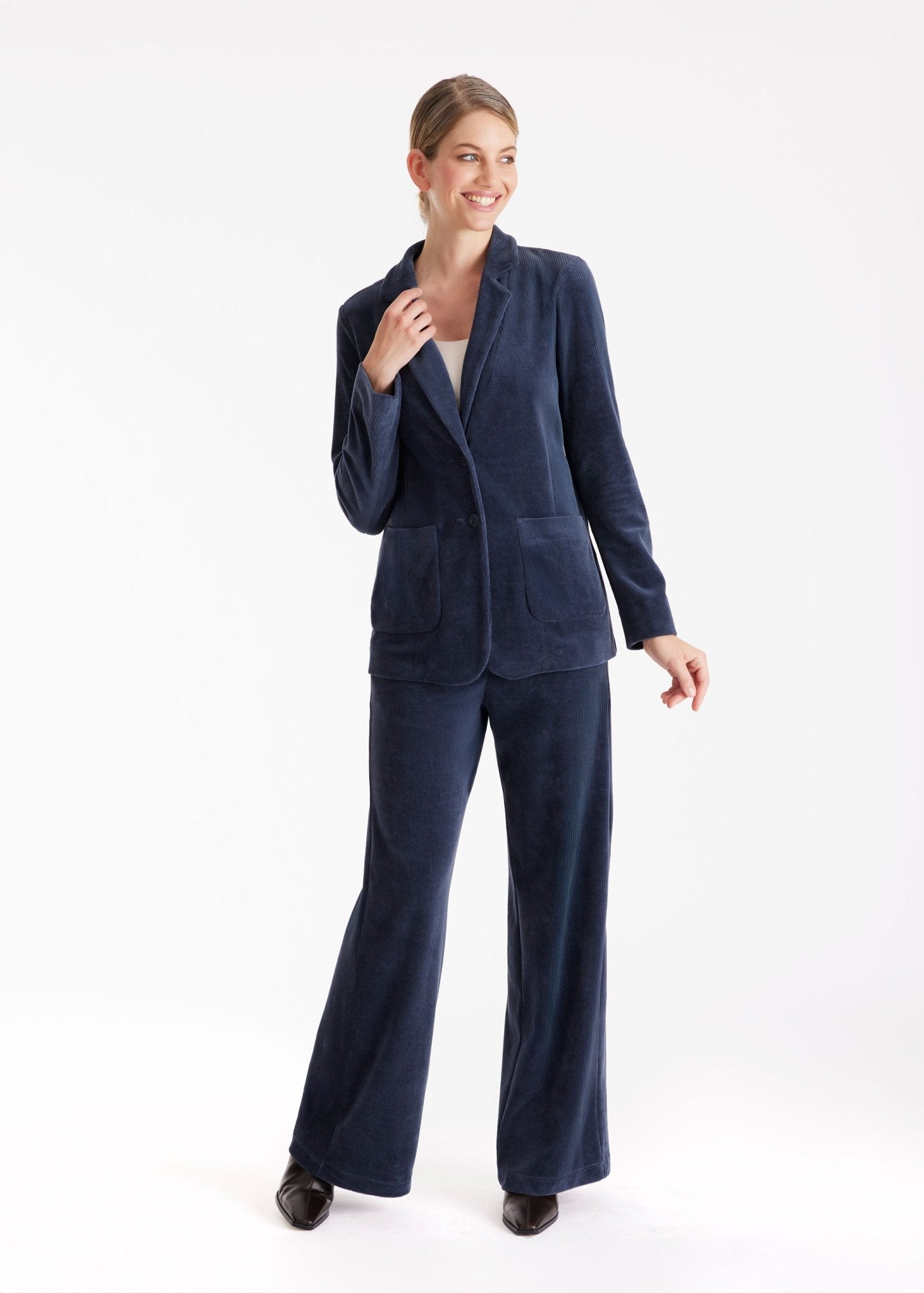 Lange Hose WACORHO aus Baumwoll - Cord - FOX'S - Fashion