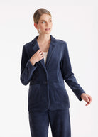 Langer Blazer WACORBLA aus Baumwoll - Cord - FOX'S - Fashion
