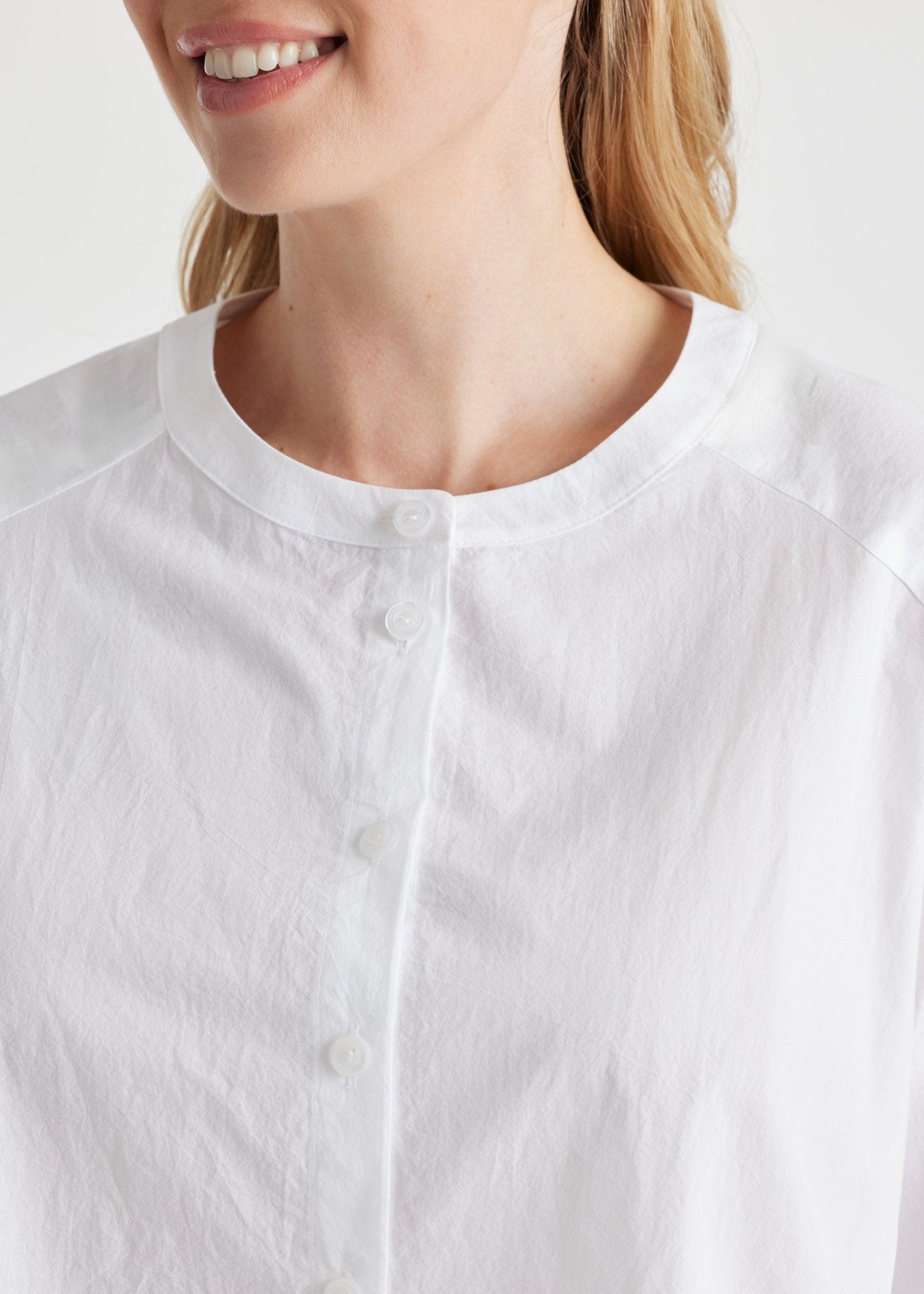 Legere Bluse BLOMBERGA aus 100 % Baumwolle - FOX'S - Fashion
