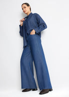 Legere Bluse NABLUES aus 100 % Baumwolle - FOX'S-Fashion