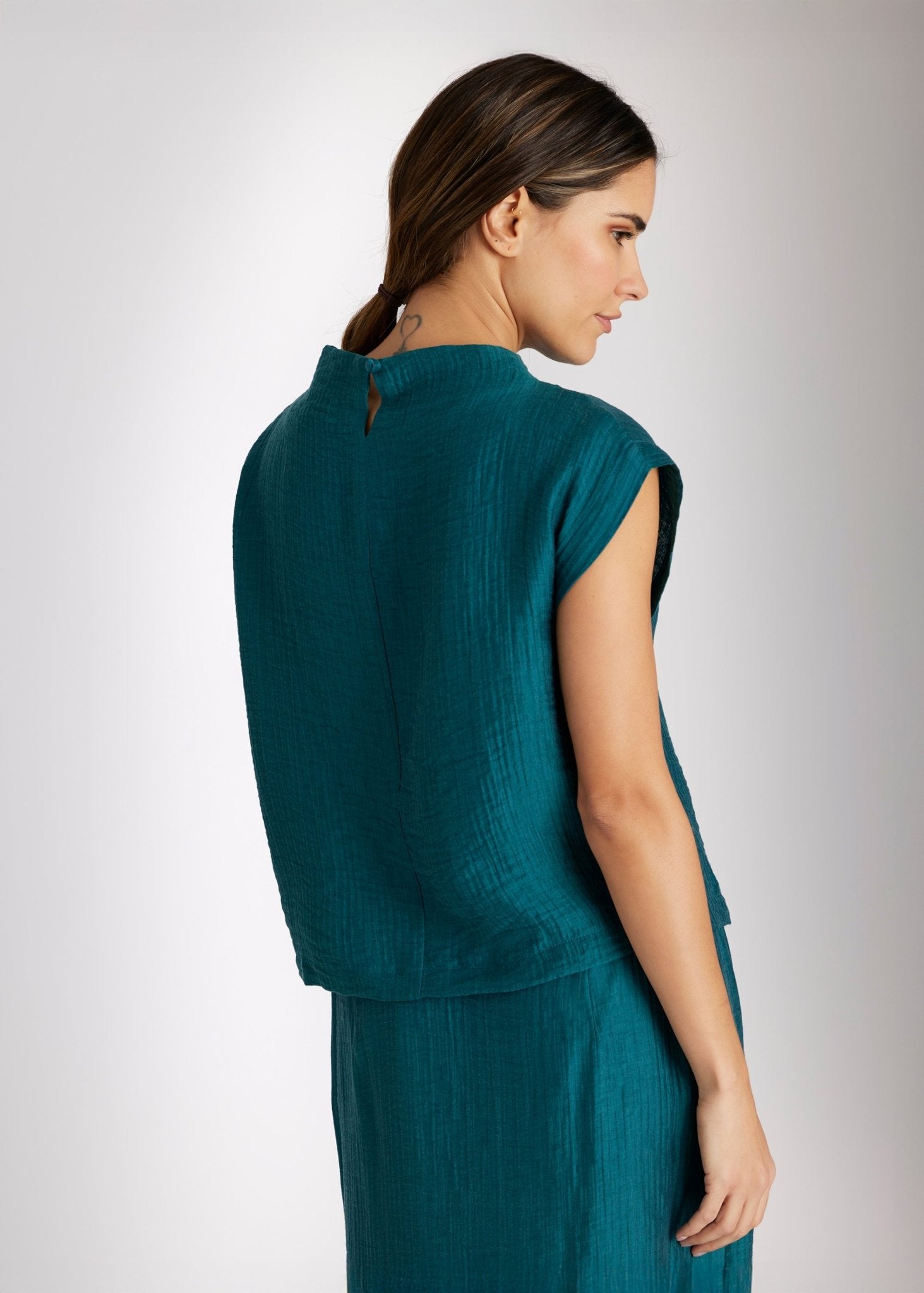 Legere Bluse NATRONI aus Viskose - Lyocell - Mix - FOX'S - Fashion