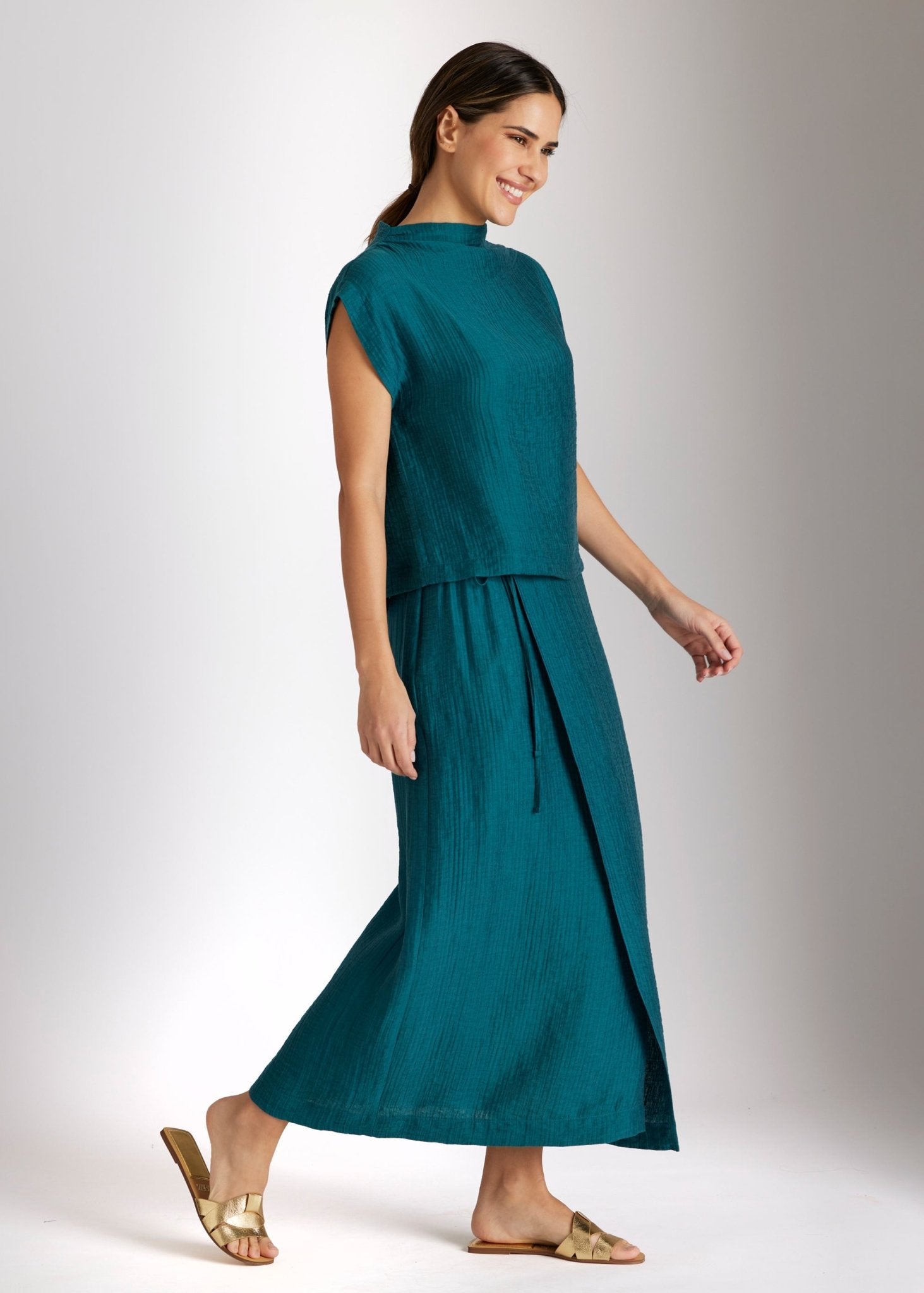 Legere Bluse NATRONI aus Viskose - Lyocell - Mix - FOX'S - Fashion