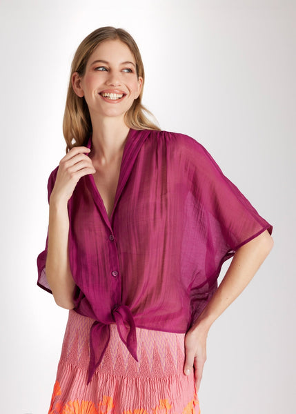 Buy the casual NEVONA blouse made from a Tencel blend online | FOX'S