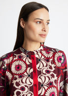 Legere Bluse VALYRA aus 100 % Viskose - FOX'S-Fashion