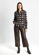 Legere Bluse VALYRA aus 100 % Viskose - FOX'S-Fashion