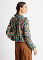 Legere Bluse VYBLUSA aus 100 % Viskose - FOX'S-Fashion