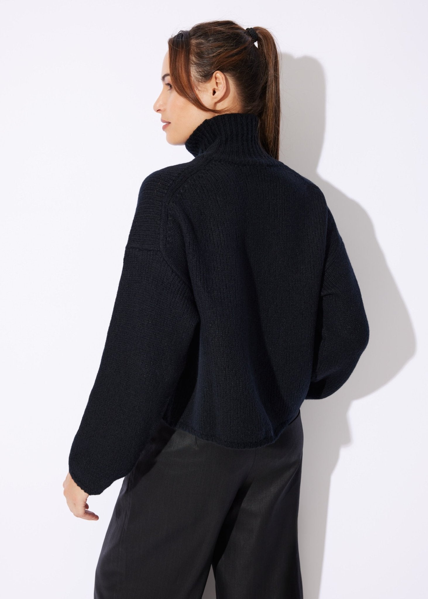 Legerer Strickpullover DEROLY aus Schurwolle - FOX'S-Fashion
