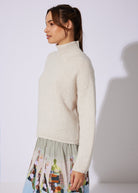 Legerer Strickpullover DEROLY aus Schurwolle - FOX'S-Fashion