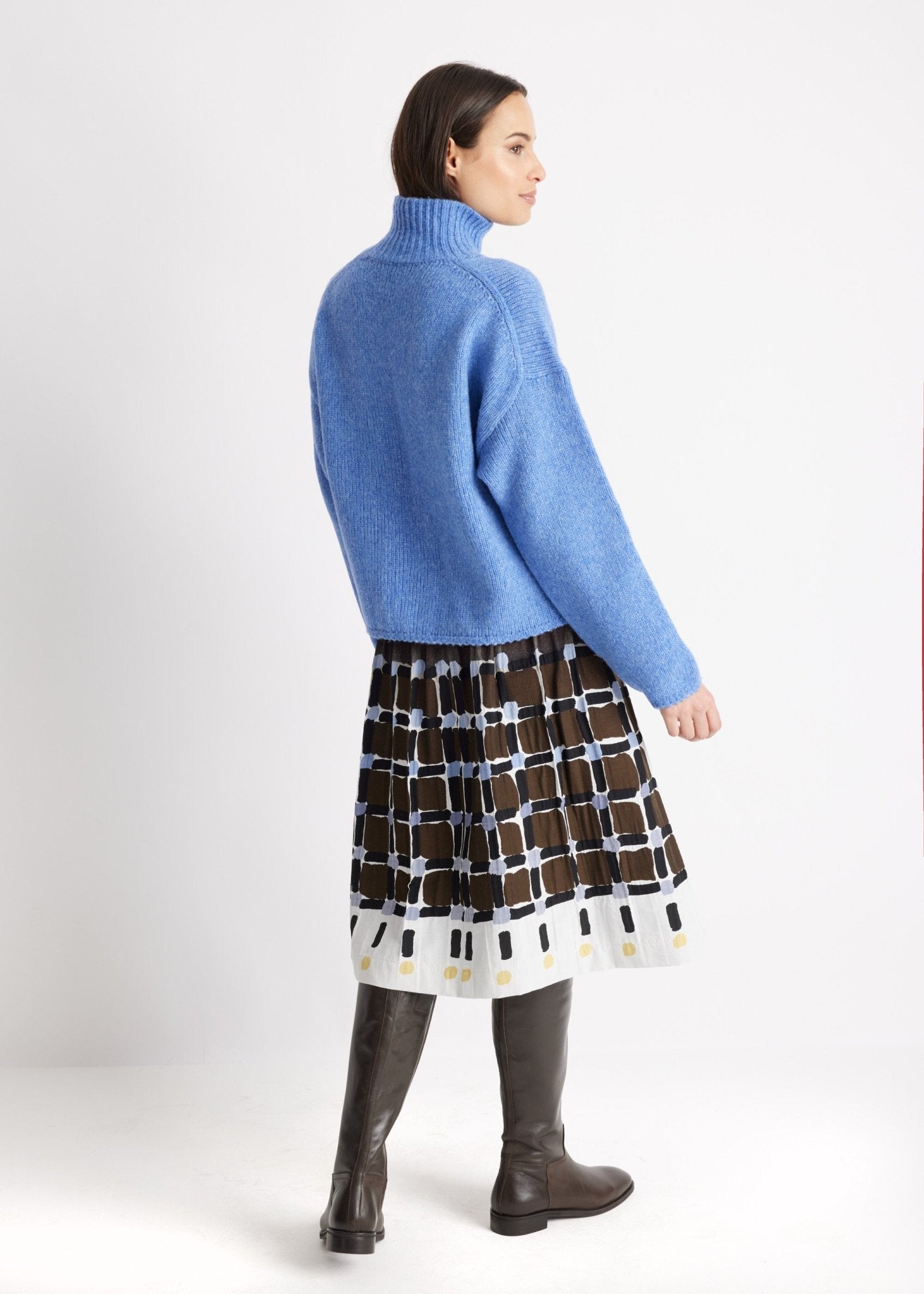 Legerer Strickpullover DEROLY aus Schurwolle - FOX'S-Fashion