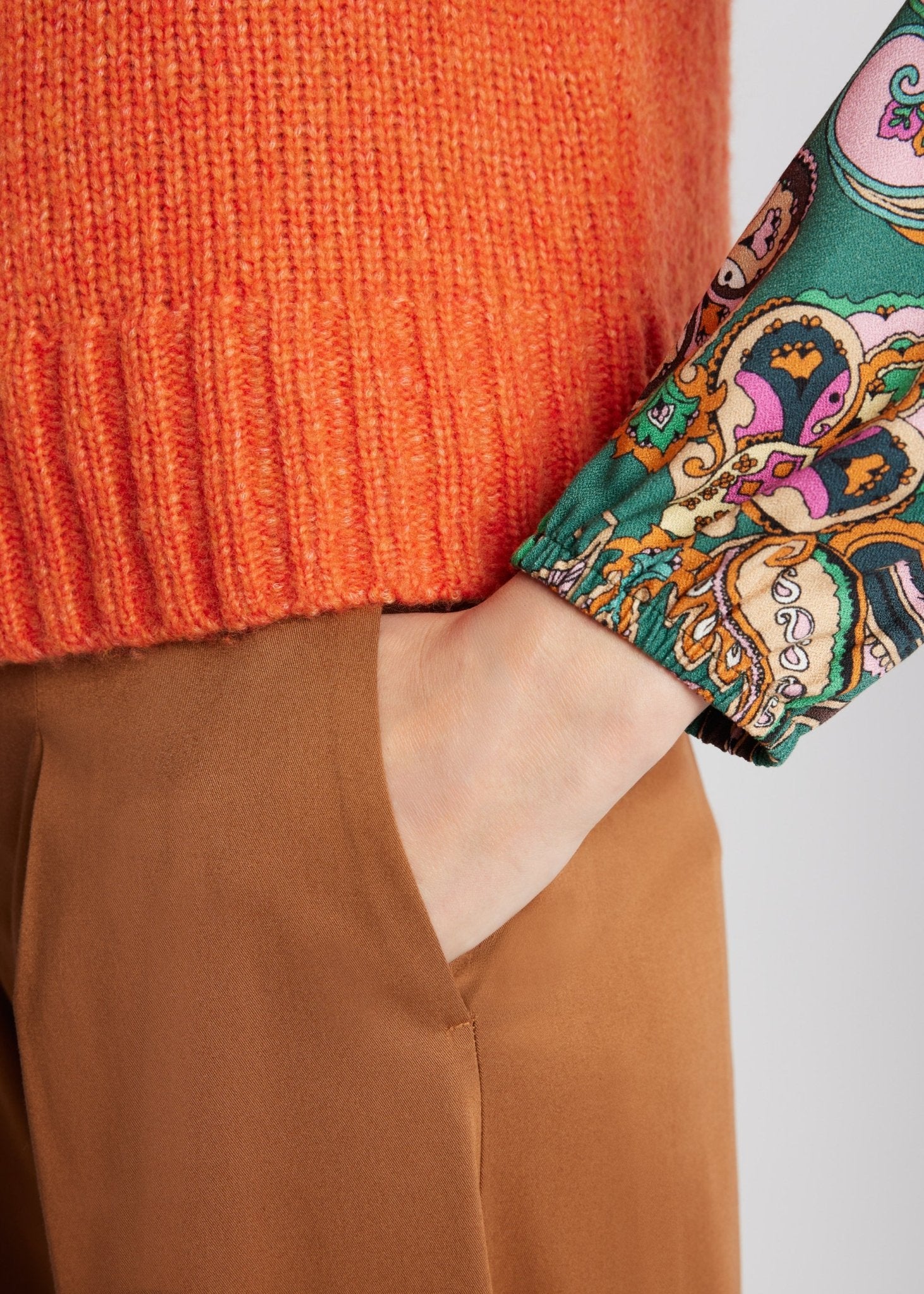 Legerer Strickpullunder DEPULI aus Schurwolle - FOX'S-Fashion