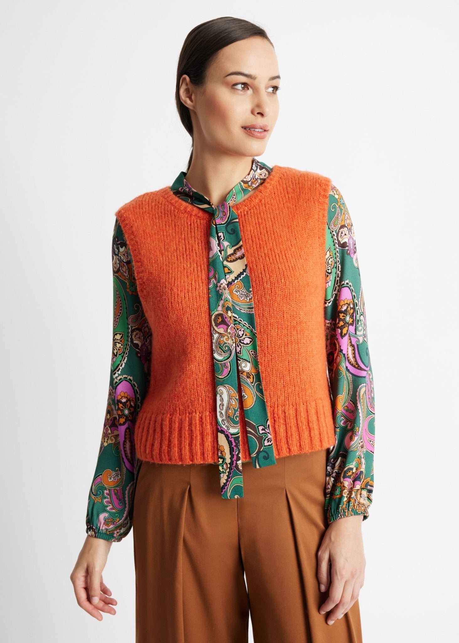 Legerer Strickpullunder DEPULI aus Schurwolle - FOX'S-Fashion