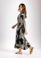 Legeres Midi - Kleid WYNADJA aus Viskose - FOX'S - Fashion