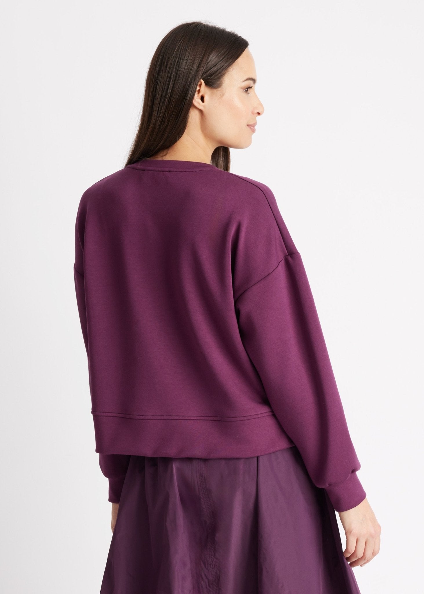 Legeres Sweatshirt NUPULI aus Viskose-Mix - FOX'S-Fashion