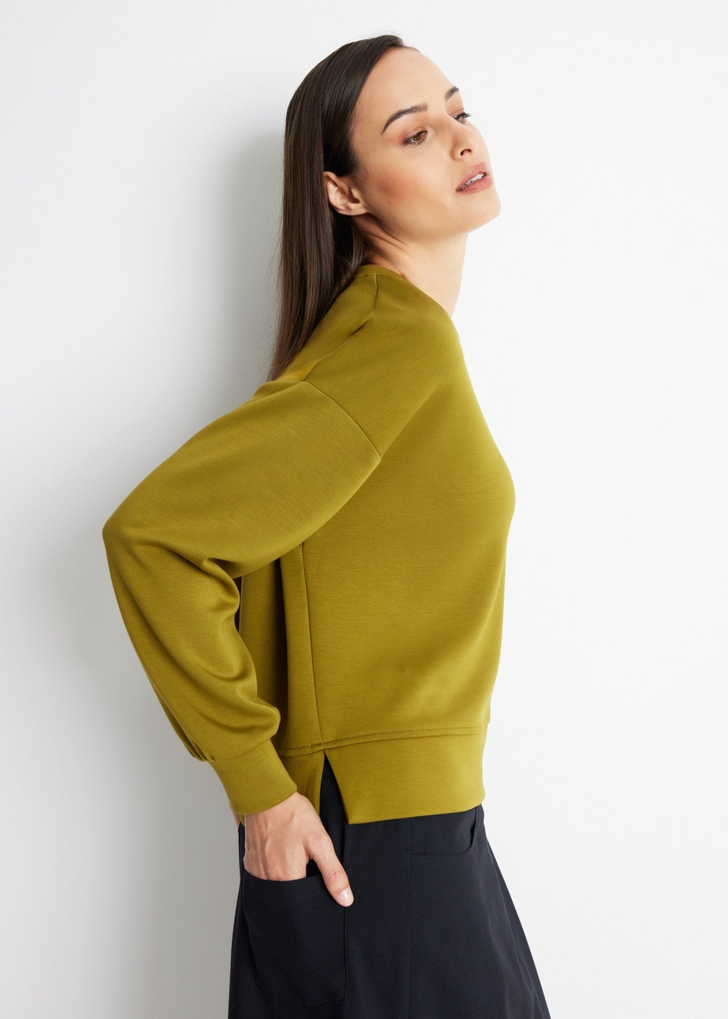 Legeres Sweatshirt NUPULI aus Viskose-Mix - FOX'S-Fashion