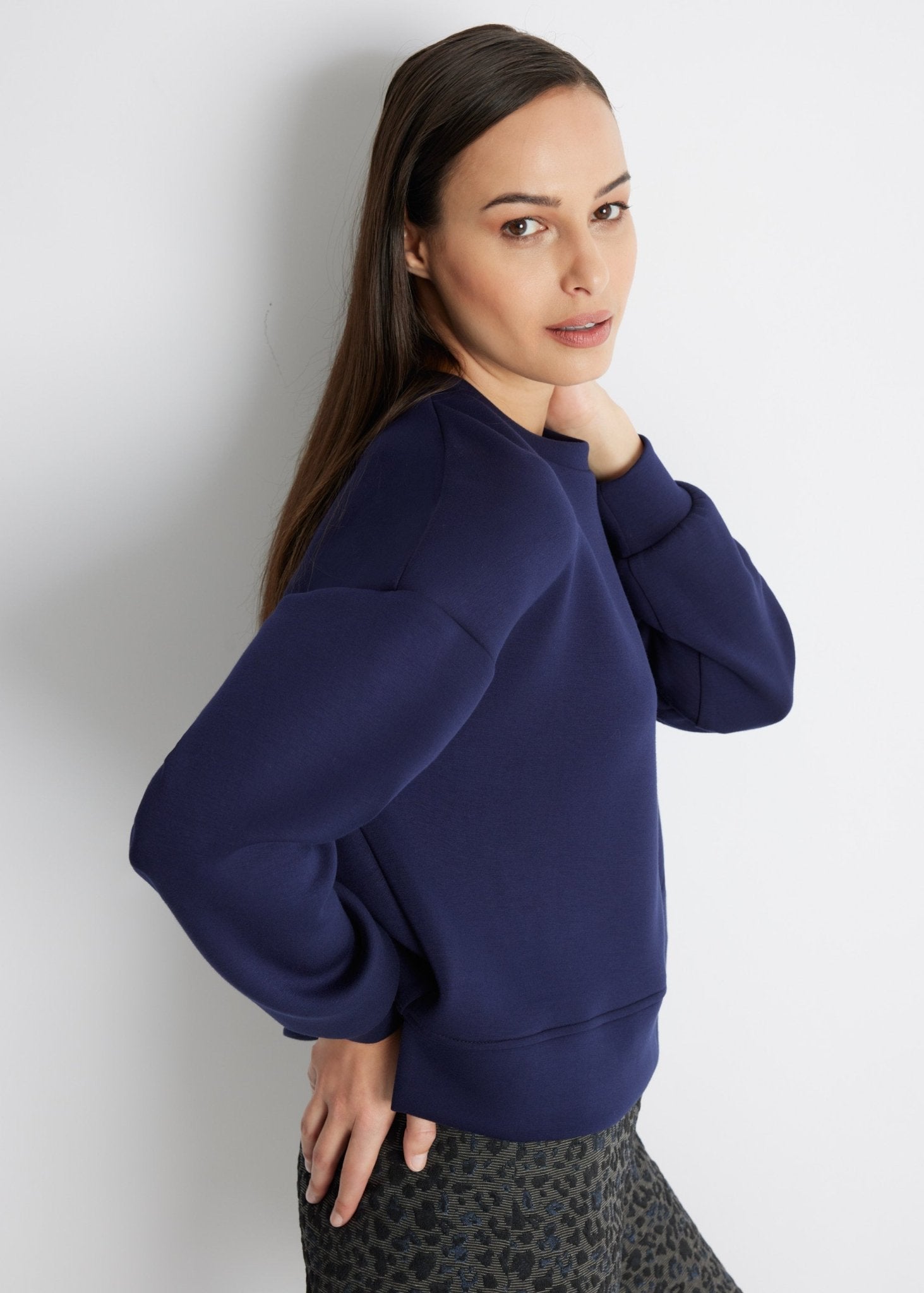 Legeres Sweatshirt NUPULI aus Viskose-Mix - FOX'S-Fashion