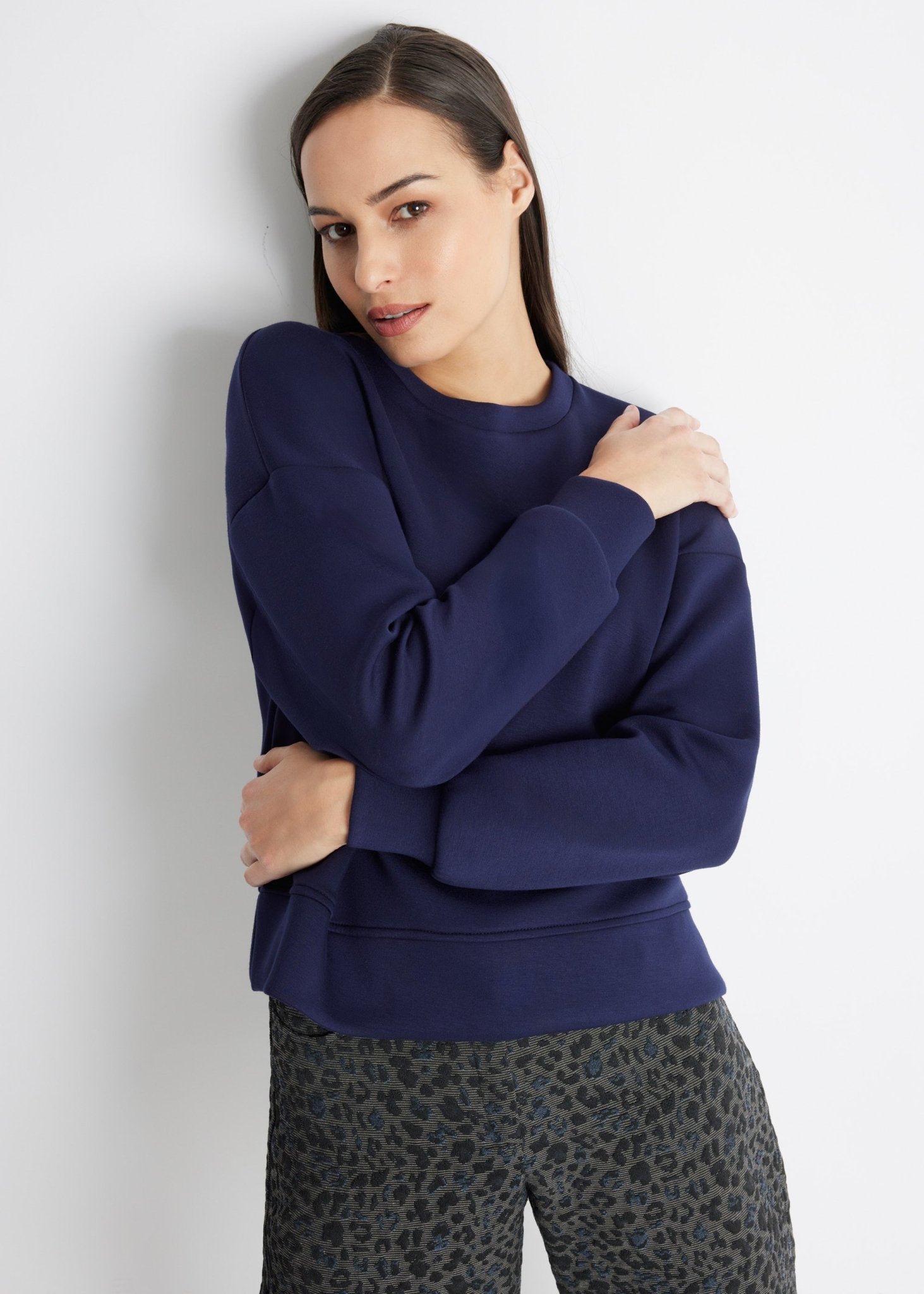 Legeres Sweatshirt NUPULI aus Viskose-Mix - FOX'S-Fashion
