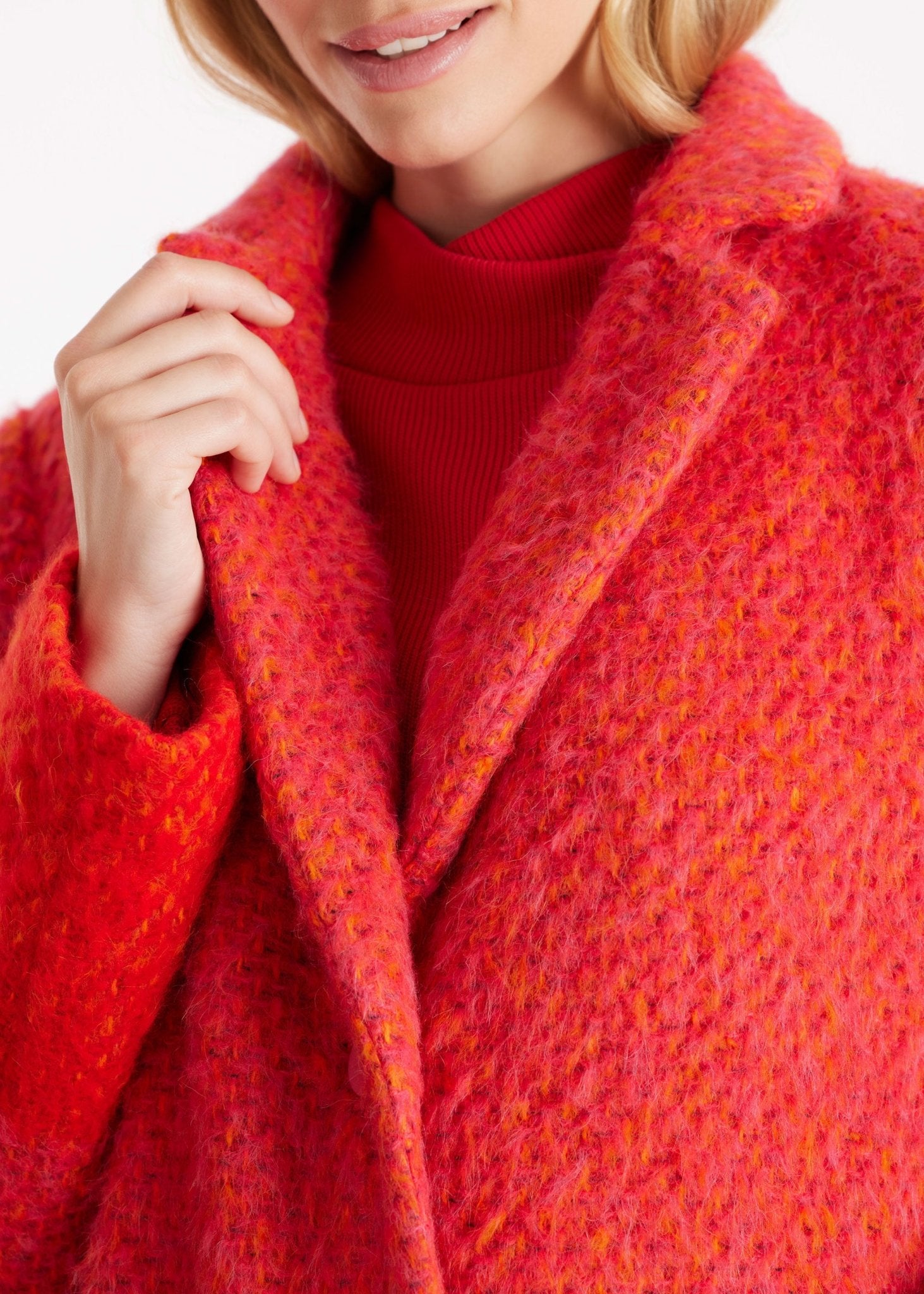 Mantel PURAMANI mit Revers und Knopfleiste - FOX'S - Fashion