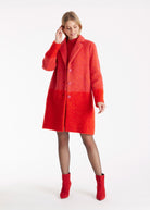 Mantel PURAMANI mit Revers und Knopfleiste - FOX'S - Fashion