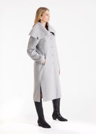 Mantel XANTHIS aus Wolle mit großem Kragen - FOX'S - Fashion