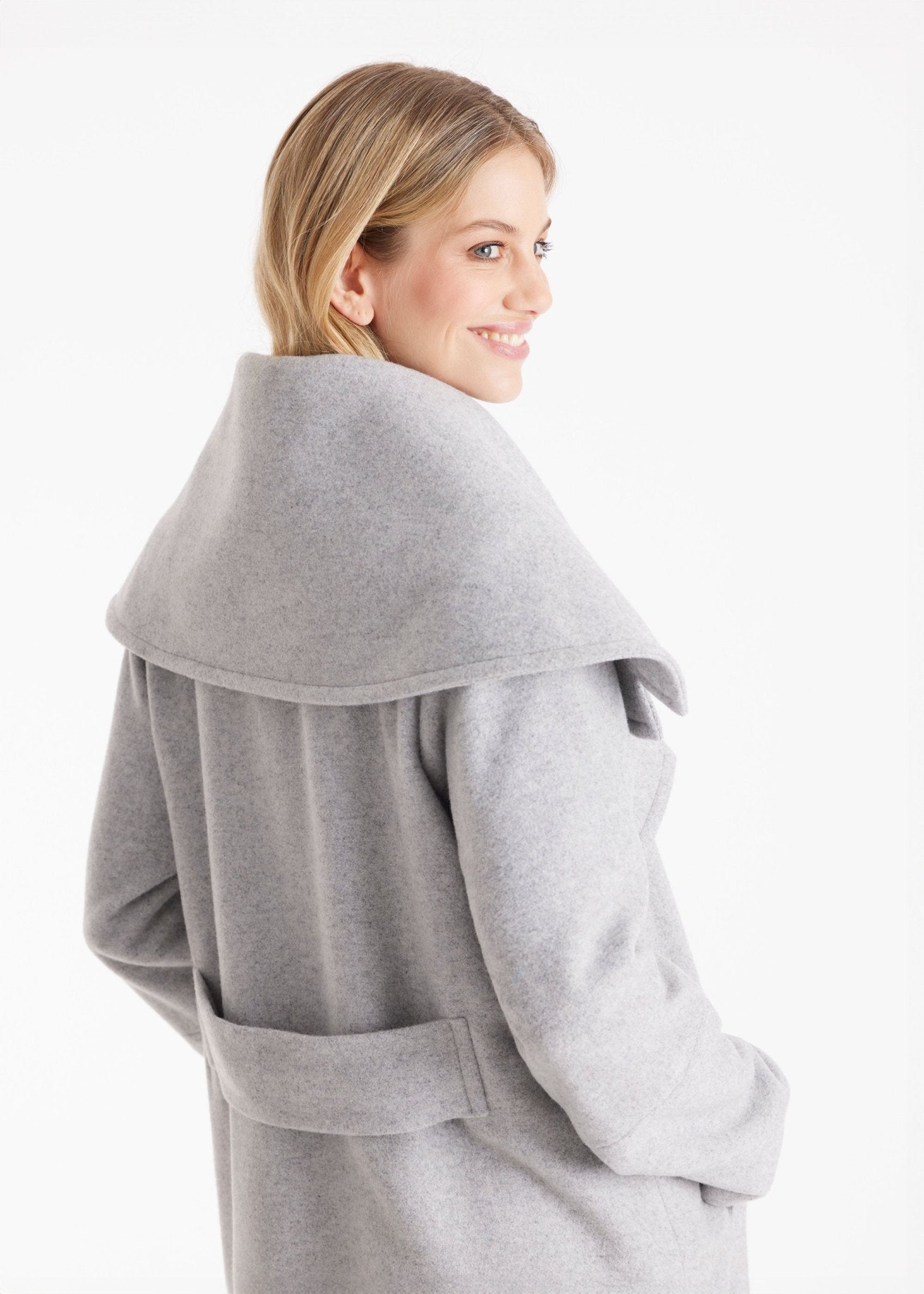 Mantel XANTHIS aus Wolle mit großem Kragen - FOX'S - Fashion