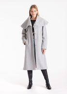 Mantel XANTHIS aus Wolle mit großem Kragen - FOX'S - Fashion