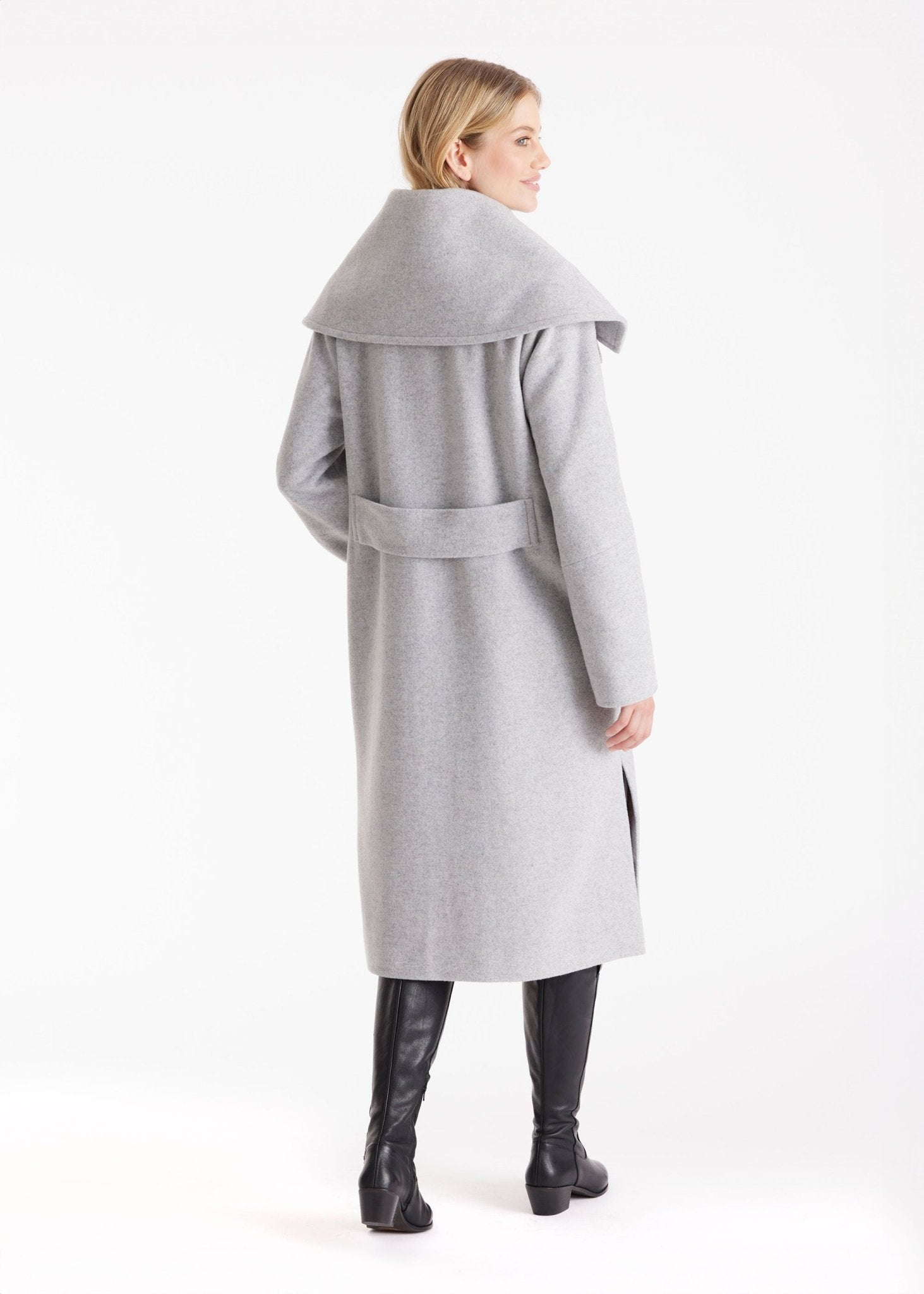 Mantel XANTHIS aus Wolle mit großem Kragen - FOX'S - Fashion