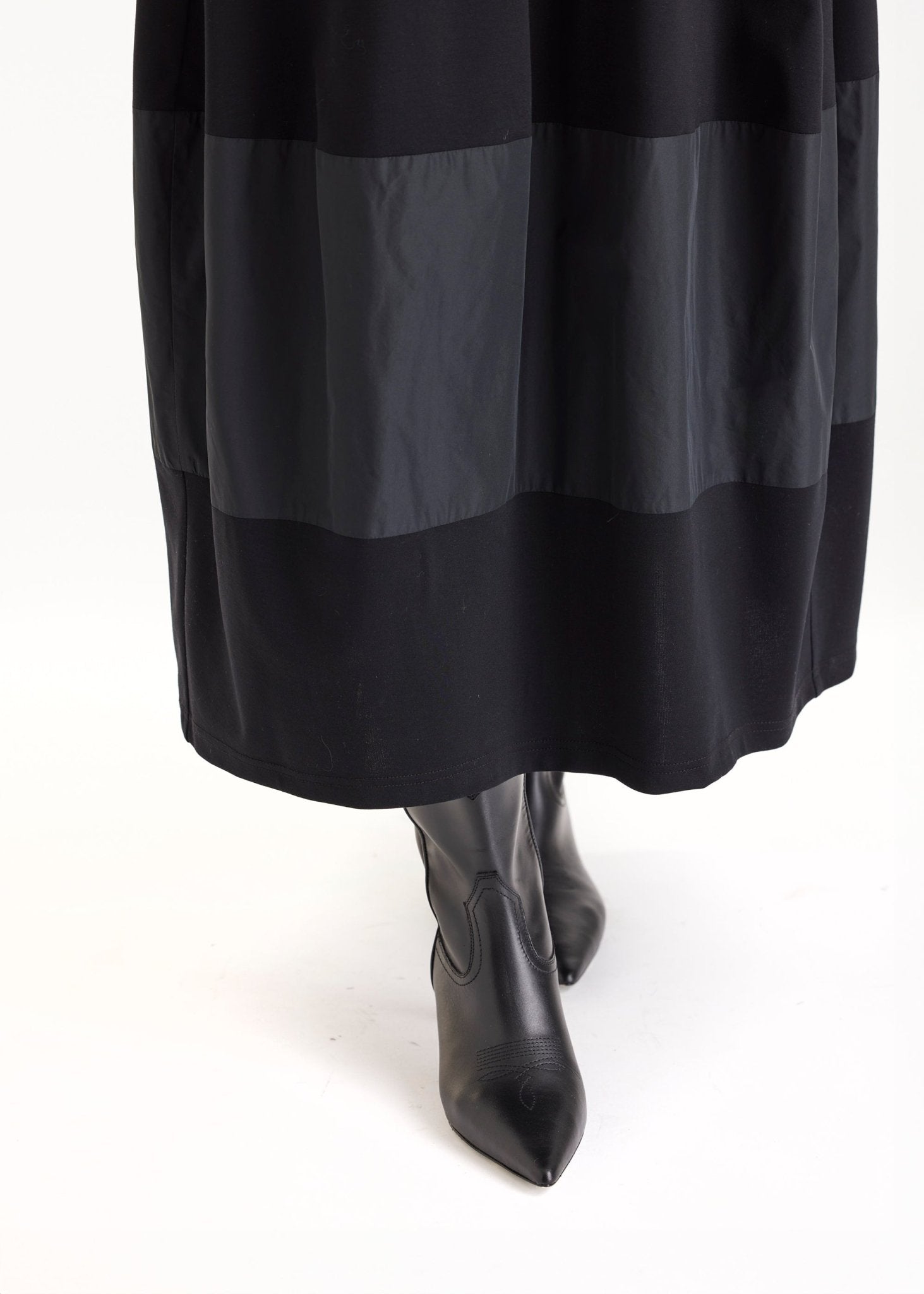 Midi - Kleid GIROBO mit leichter O - Form - FOX'S - Fashion