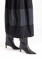 Midi - Kleid GIROBO mit leichter O - Form - FOX'S - Fashion