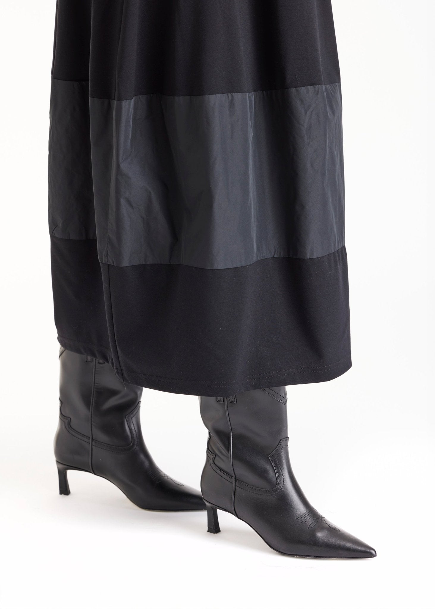 Midi - Kleid GIROBO mit leichter O - Form - FOX'S - Fashion