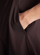 Midi-Kleid JAROBO aus Viskose-Mix mit leichter O-Form - FOX'S-Fashion