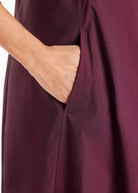 Midi - Kleid JAROBO mit Rundhals und leichter O - Form - FOX'S - Fashion