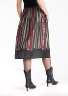 One Size Rock LAFOLKORO in Midi - Länge mit Falten - FOX'S - Fashion