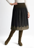 One Size Rock LEPLIRO-W aus Baumwoll-Mix in Midi-Länge - FOX'S-Fashion