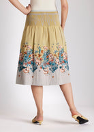 One Size Rock LONGERO - S aus Baumwollmix in Midi - Länge mit Gummibund - FOX'S - Fashion