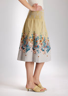 One Size Rock LONGERO - S aus Baumwollmix in Midi - Länge mit Gummibund - FOX'S - Fashion