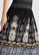 One Size Rock LONGERO - S aus Baumwollmix in Midi - Länge mit Gummibund - FOX'S - Fashion