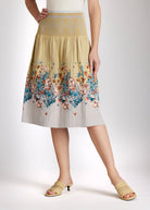 One Size Rock LONGERO - S aus Baumwollmix in Midi - Länge mit Gummibund - FOX'S - Fashion